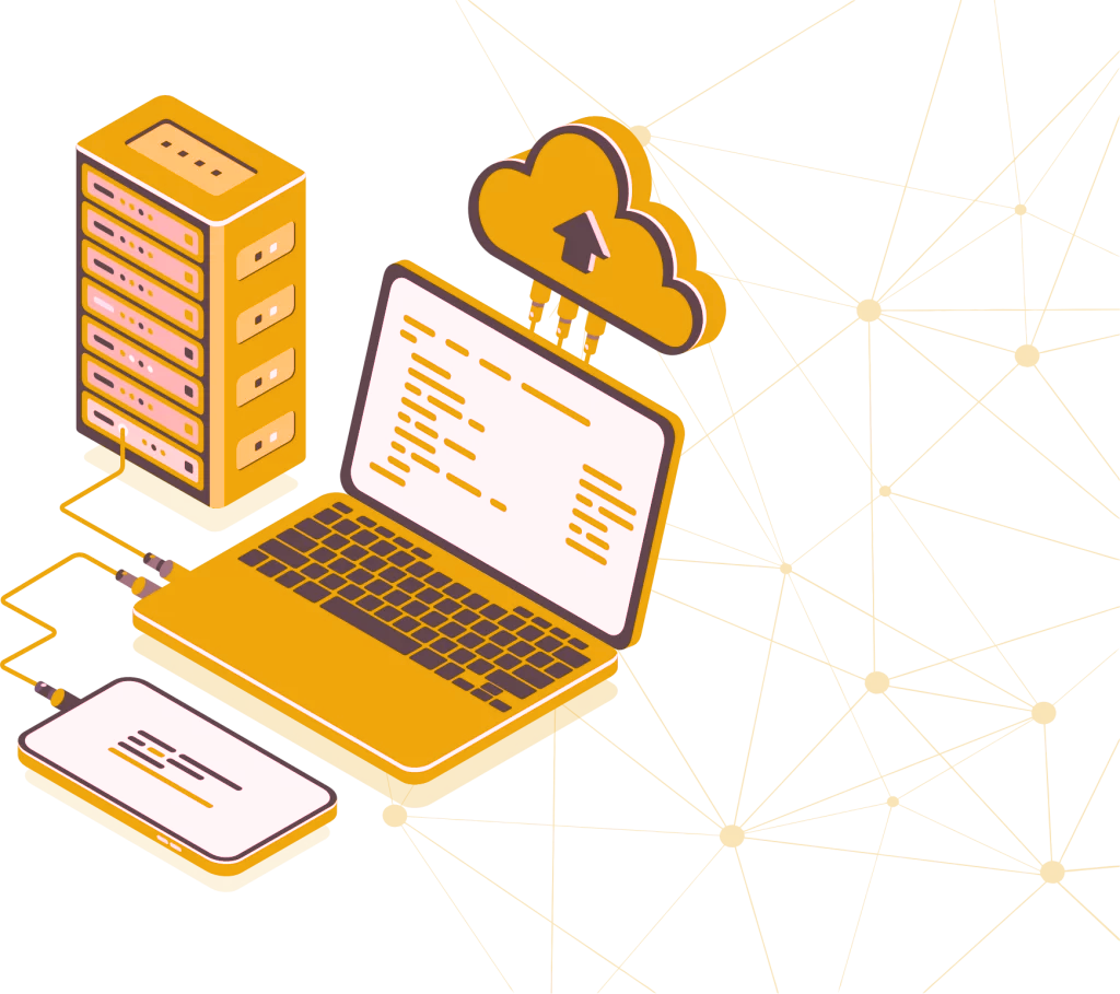 Reseller hosting services and packages illustration